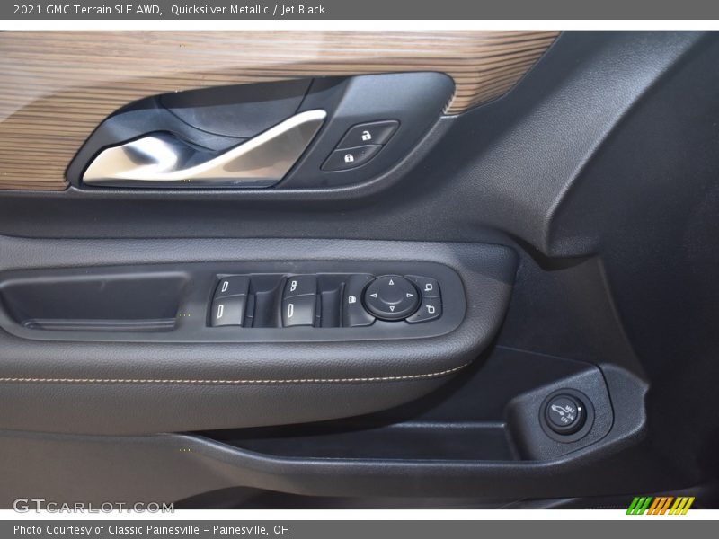 Quicksilver Metallic / Jet Black 2021 GMC Terrain SLE AWD