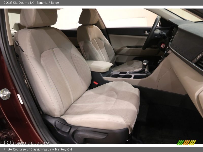 Sangria / Beige 2016 Kia Optima LX