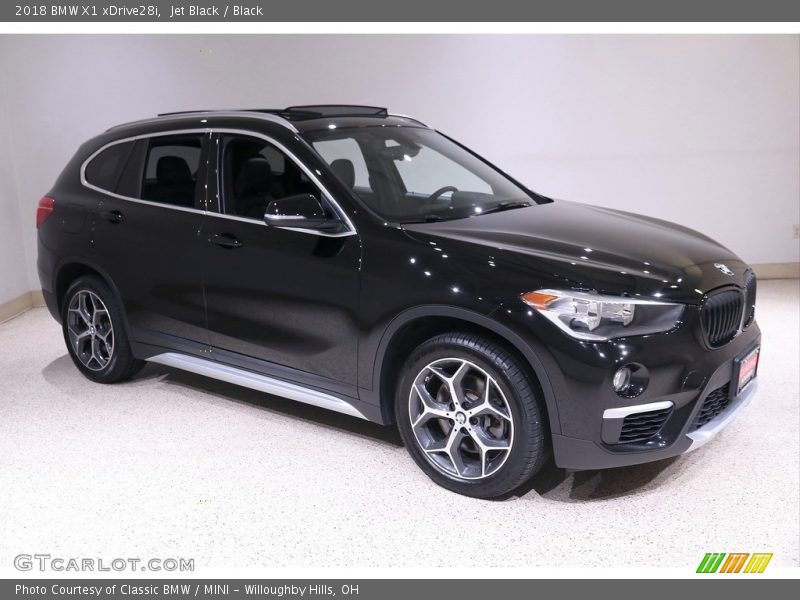 Jet Black / Black 2018 BMW X1 xDrive28i