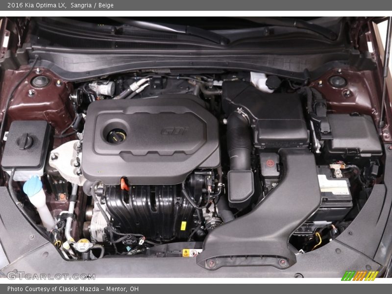 Sangria / Beige 2016 Kia Optima LX