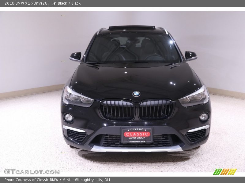 Jet Black / Black 2018 BMW X1 xDrive28i