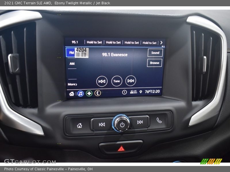 Ebony Twilight Metallic / Jet Black 2021 GMC Terrain SLE AWD