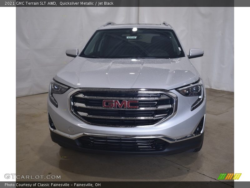 Quicksilver Metallic / Jet Black 2021 GMC Terrain SLT AWD