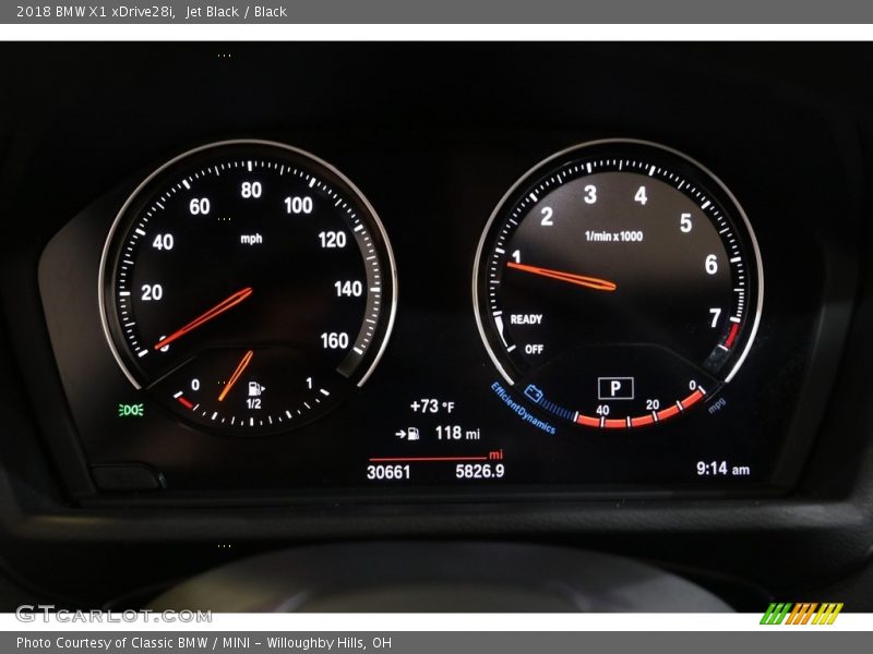 Jet Black / Black 2018 BMW X1 xDrive28i