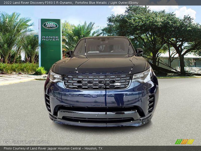 Portofino Blue Metallic / Light Oyster/Ebony 2022 Land Rover Discovery P360 S R-Dynamic