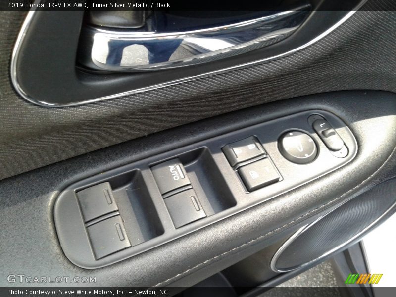Lunar Silver Metallic / Black 2019 Honda HR-V EX AWD