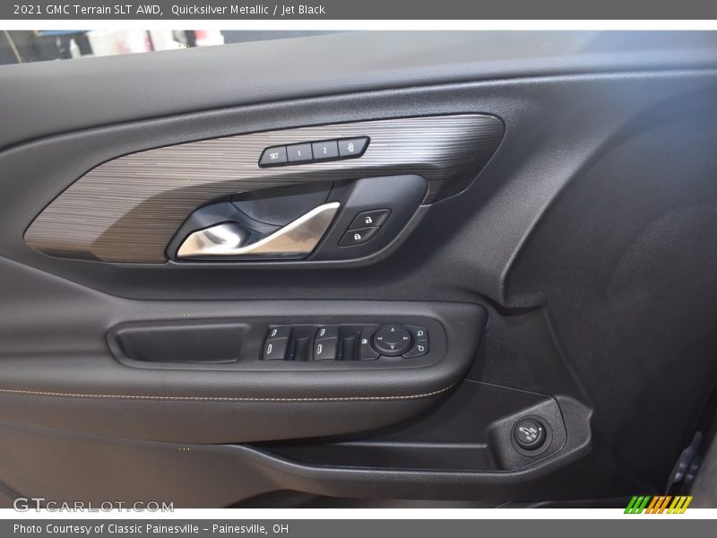 Quicksilver Metallic / Jet Black 2021 GMC Terrain SLT AWD