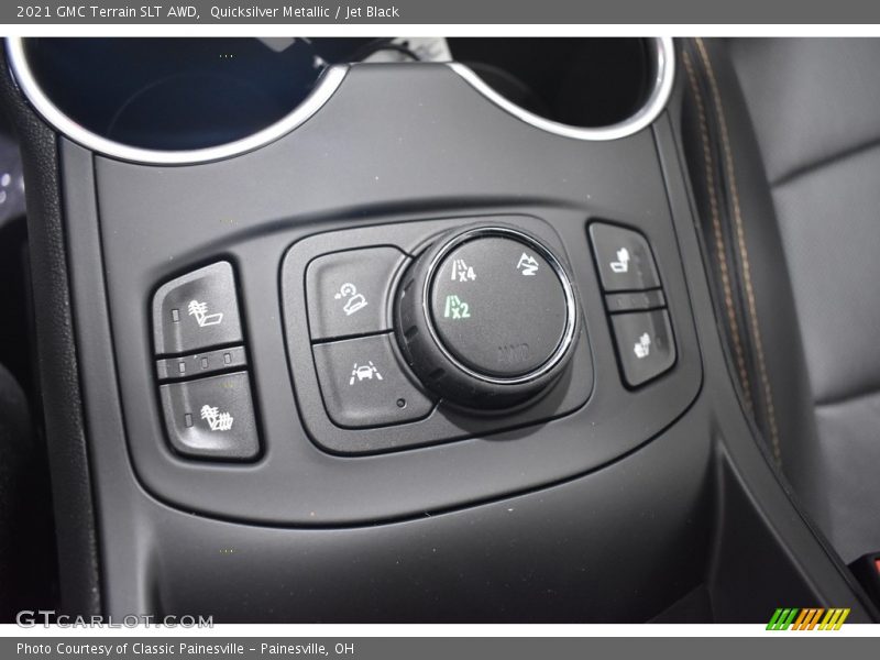 Quicksilver Metallic / Jet Black 2021 GMC Terrain SLT AWD