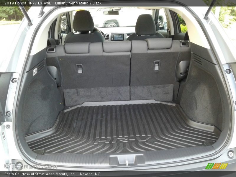 Lunar Silver Metallic / Black 2019 Honda HR-V EX AWD