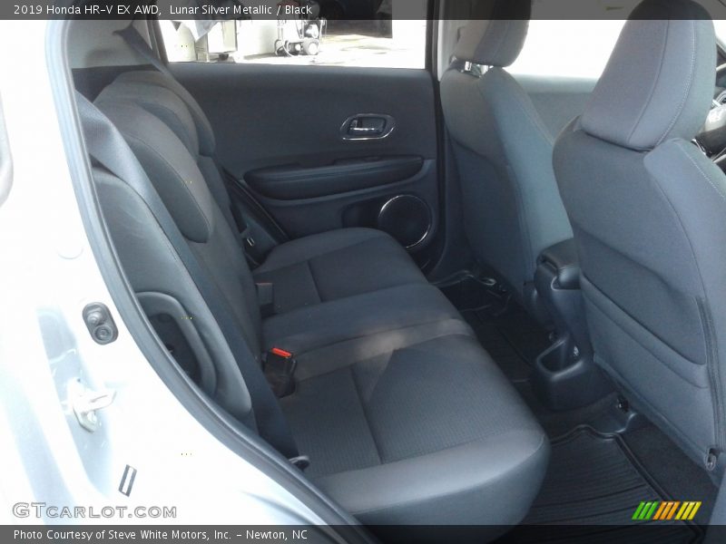 Lunar Silver Metallic / Black 2019 Honda HR-V EX AWD