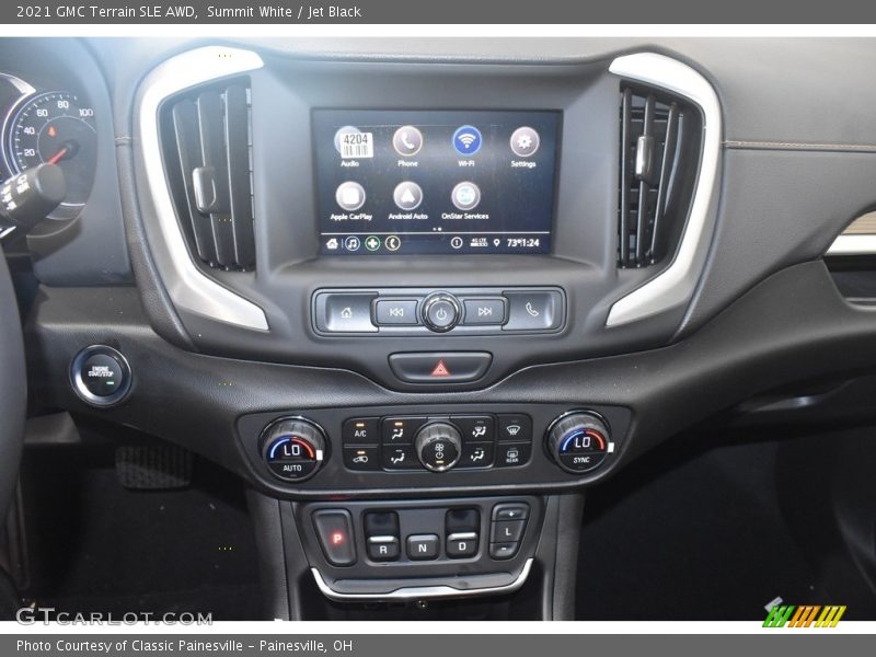 Summit White / Jet Black 2021 GMC Terrain SLE AWD