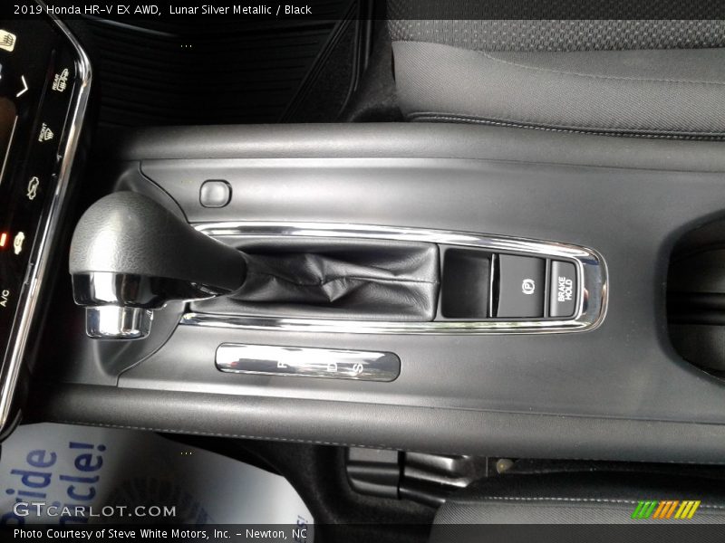 Lunar Silver Metallic / Black 2019 Honda HR-V EX AWD