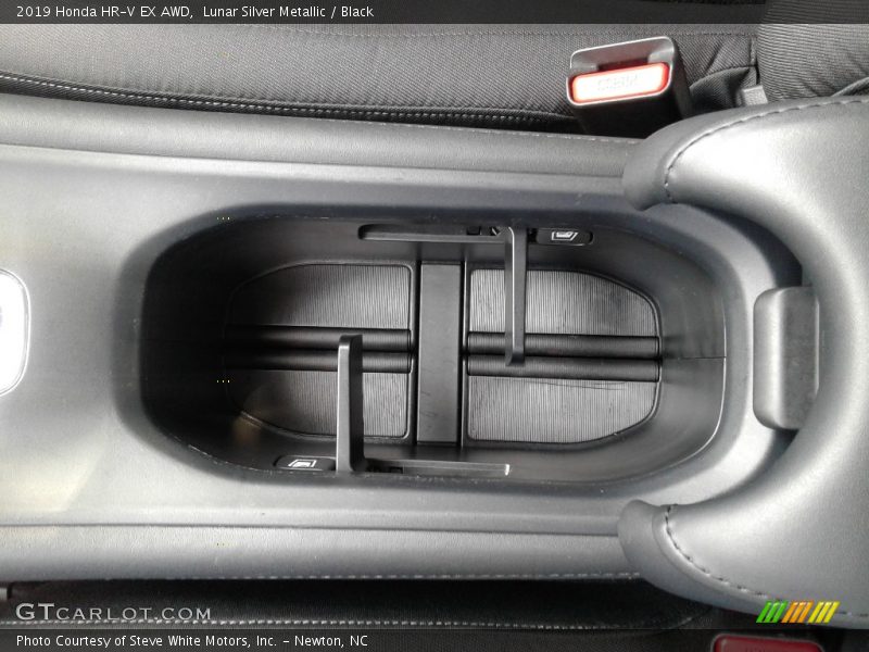Lunar Silver Metallic / Black 2019 Honda HR-V EX AWD