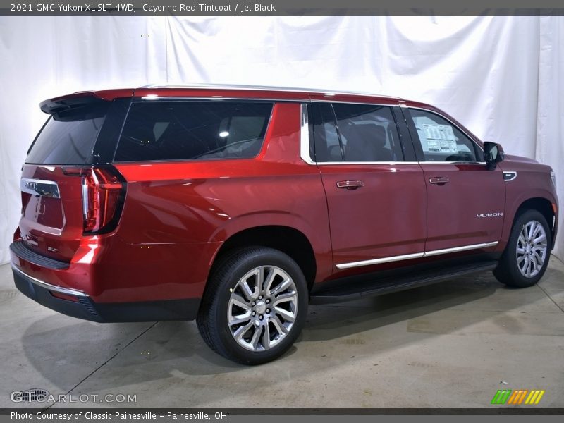 Cayenne Red Tintcoat / Jet Black 2021 GMC Yukon XL SLT 4WD