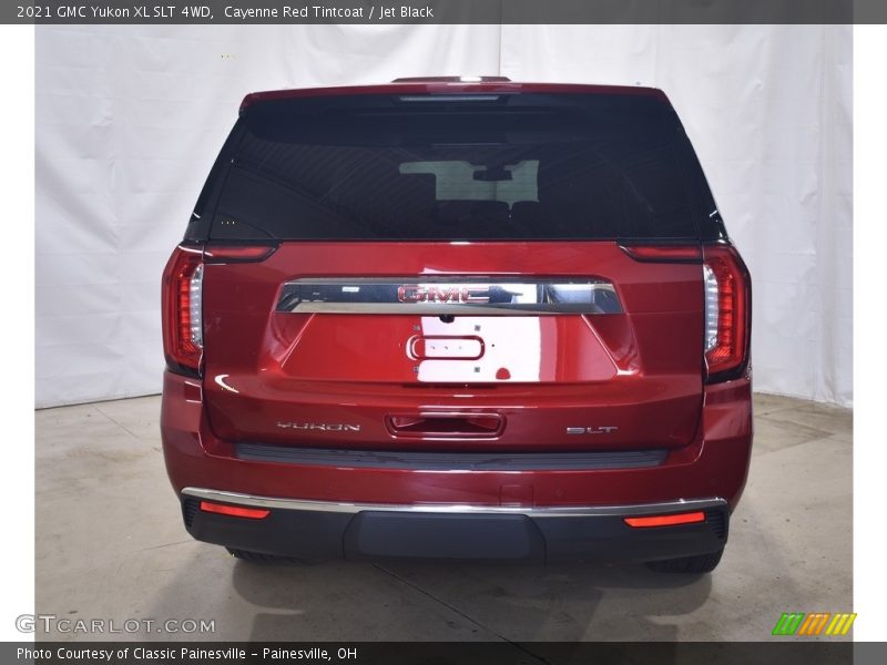 Cayenne Red Tintcoat / Jet Black 2021 GMC Yukon XL SLT 4WD