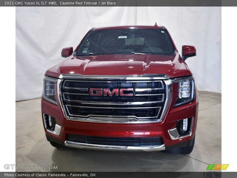 Cayenne Red Tintcoat / Jet Black 2021 GMC Yukon XL SLT 4WD