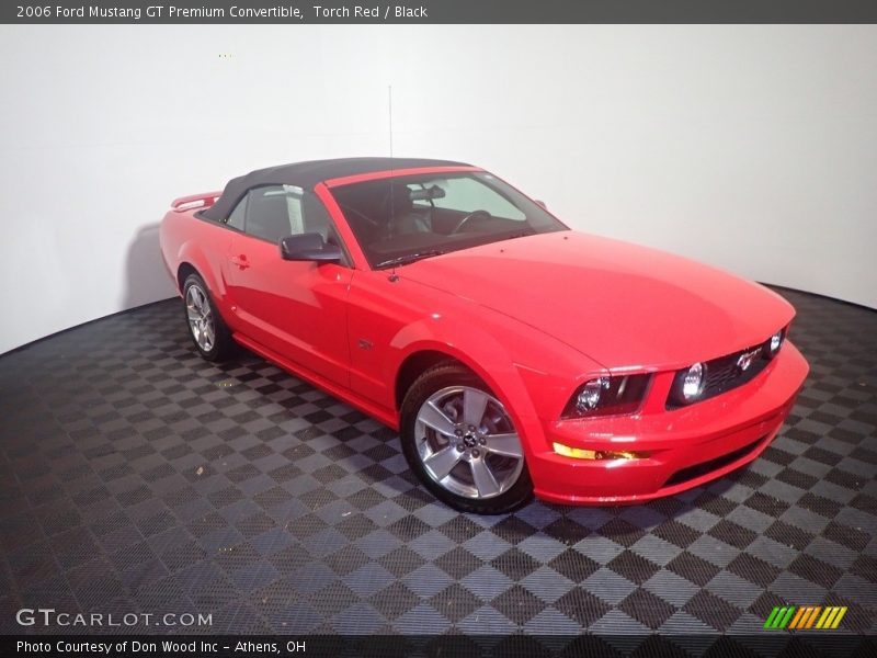 Torch Red / Black 2006 Ford Mustang GT Premium Convertible