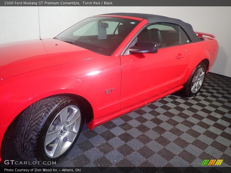 Torch Red / Black 2006 Ford Mustang GT Premium Convertible