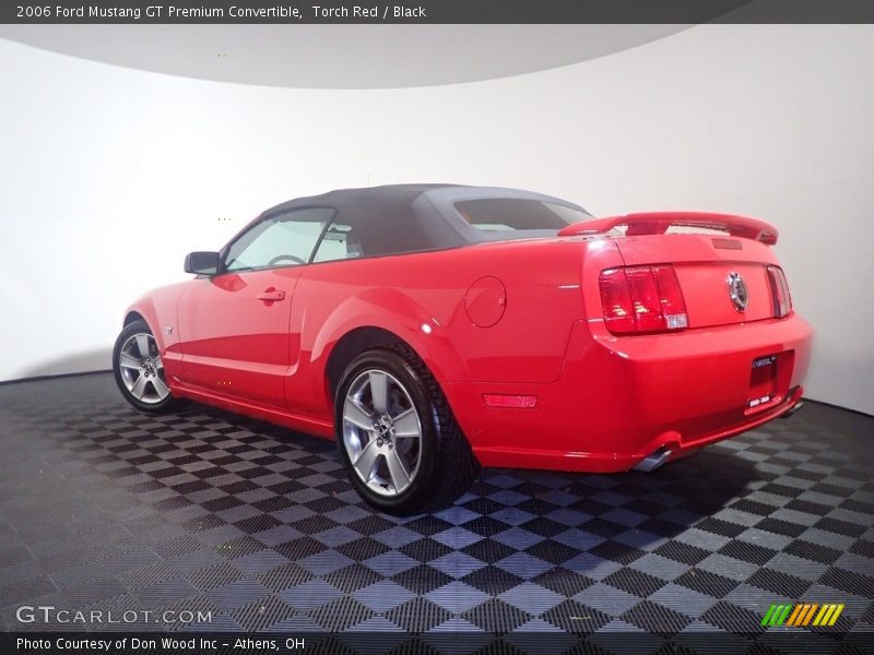 Torch Red / Black 2006 Ford Mustang GT Premium Convertible