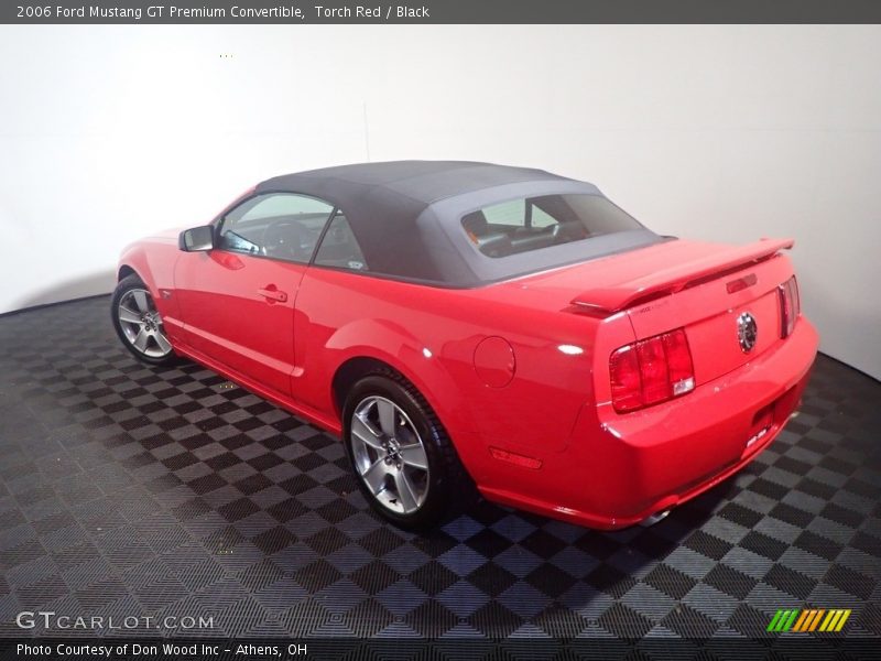 Torch Red / Black 2006 Ford Mustang GT Premium Convertible