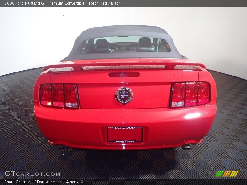 Torch Red / Black 2006 Ford Mustang GT Premium Convertible