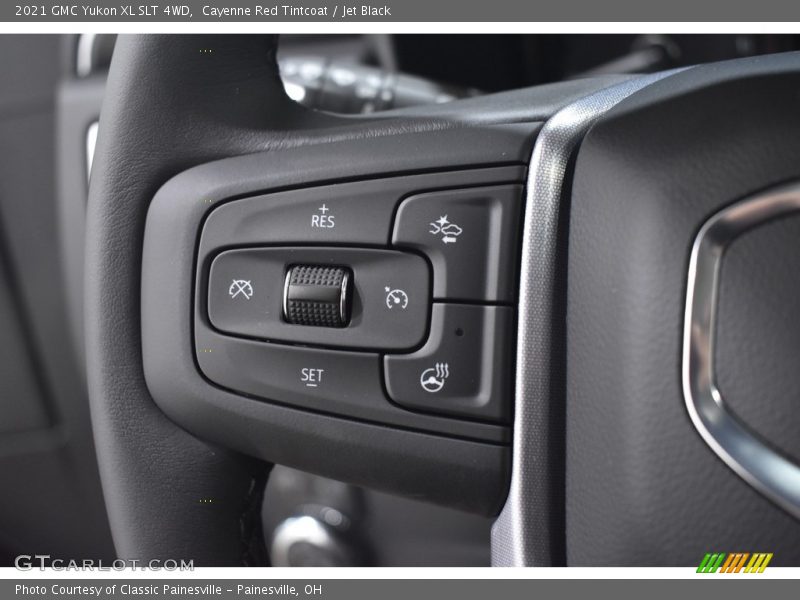 Cayenne Red Tintcoat / Jet Black 2021 GMC Yukon XL SLT 4WD