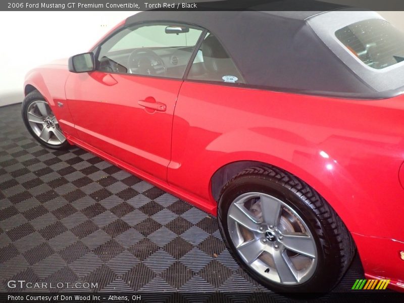 Torch Red / Black 2006 Ford Mustang GT Premium Convertible