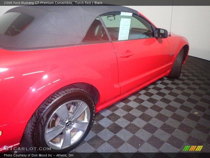 Torch Red / Black 2006 Ford Mustang GT Premium Convertible