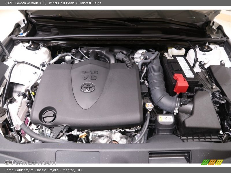 Wind Chill Pearl / Harvest Beige 2020 Toyota Avalon XLE