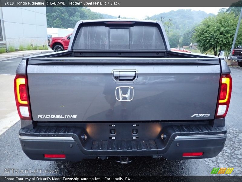 Modern Steel Metallic / Black 2019 Honda Ridgeline RTL-E AWD