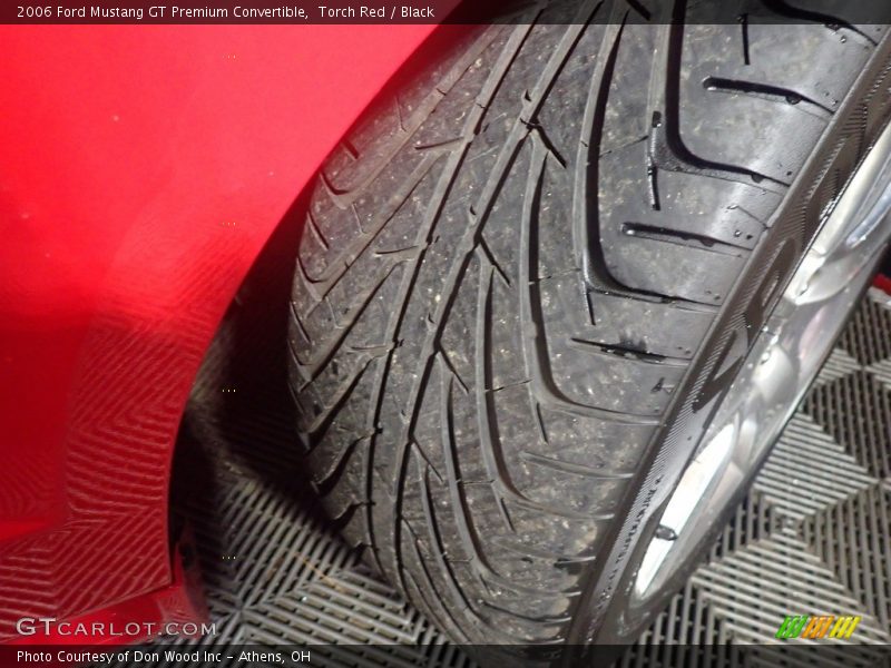 Torch Red / Black 2006 Ford Mustang GT Premium Convertible