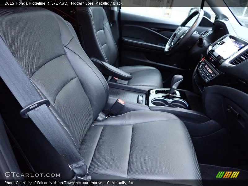 Front Seat of 2019 Ridgeline RTL-E AWD