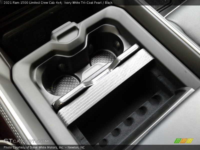 Ivory White Tri-Coat Pearl / Black 2021 Ram 1500 Limited Crew Cab 4x4