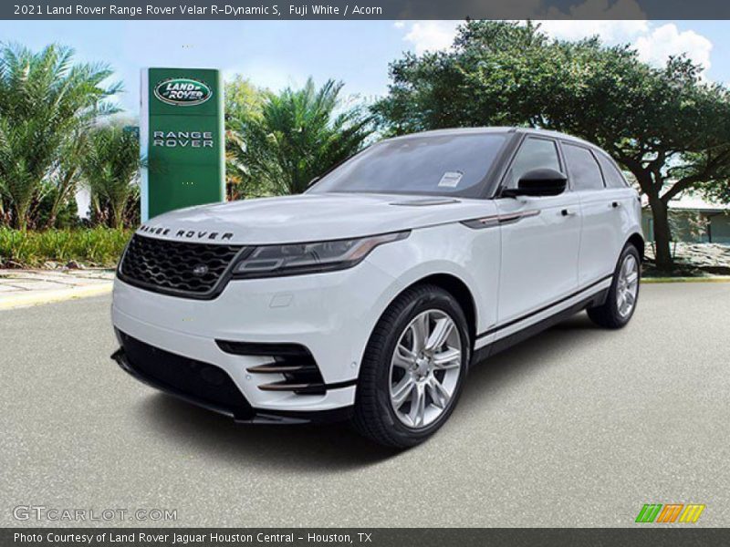 Fuji White / Acorn 2021 Land Rover Range Rover Velar R-Dynamic S