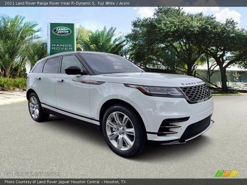 Fuji White / Acorn 2021 Land Rover Range Rover Velar R-Dynamic S