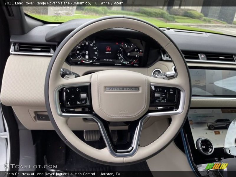 Fuji White / Acorn 2021 Land Rover Range Rover Velar R-Dynamic S