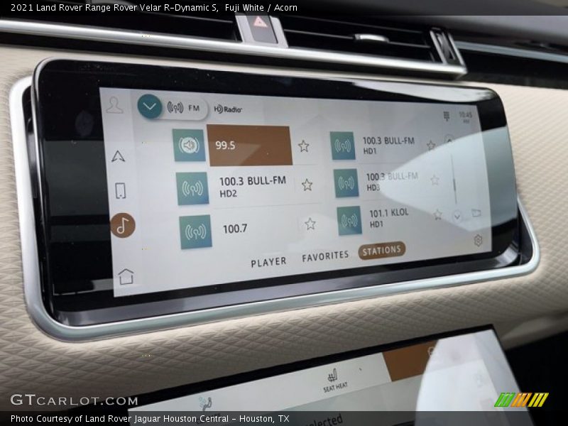 Fuji White / Acorn 2021 Land Rover Range Rover Velar R-Dynamic S