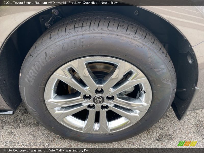  2021 Sienna Platinum AWD Hybrid Wheel