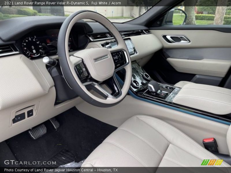 Fuji White / Acorn 2021 Land Rover Range Rover Velar R-Dynamic S