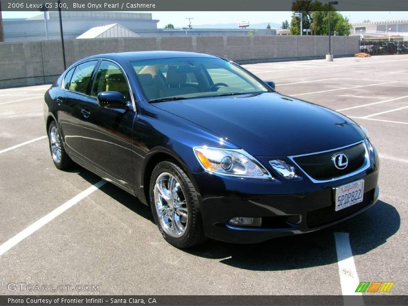 Blue Onyx Pearl / Cashmere 2006 Lexus GS 300
