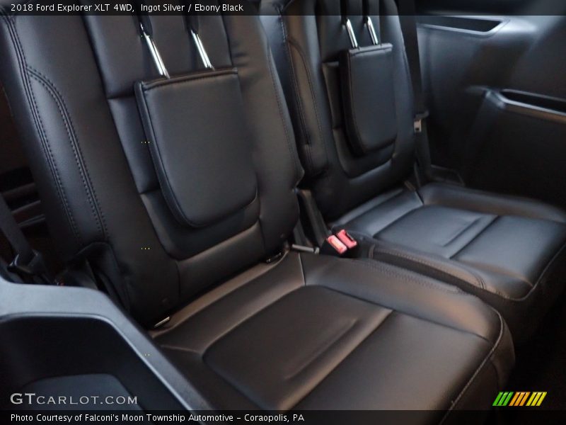 Ingot Silver / Ebony Black 2018 Ford Explorer XLT 4WD