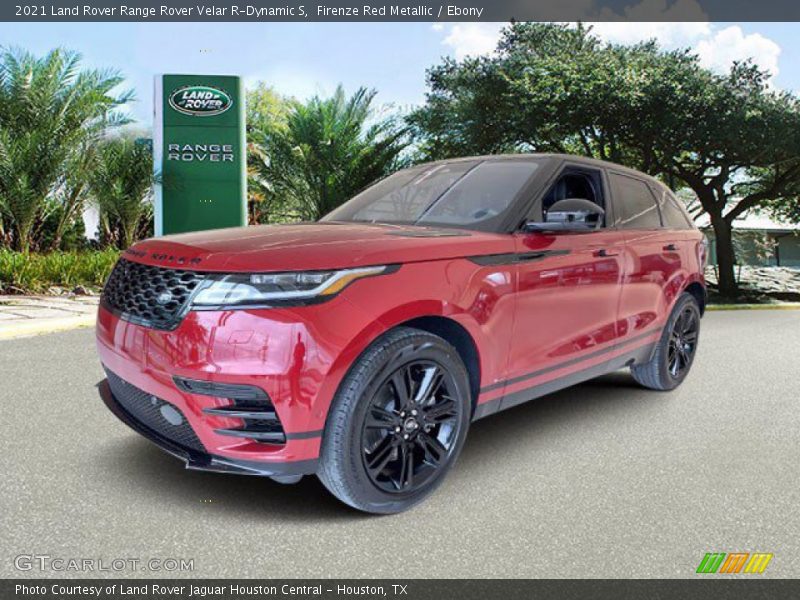 Firenze Red Metallic / Ebony 2021 Land Rover Range Rover Velar R-Dynamic S