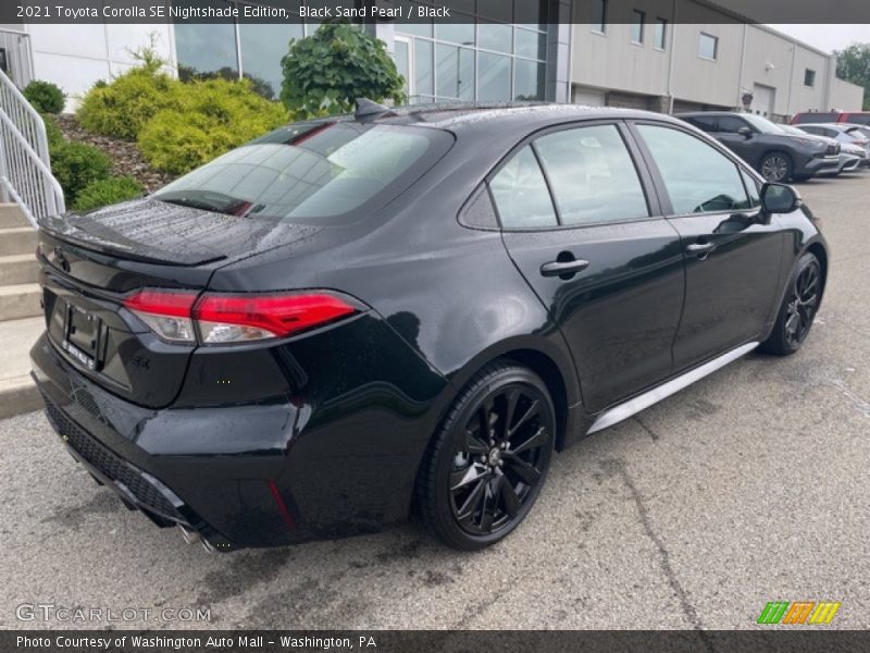  2021 Corolla SE Nightshade Edition Black Sand Pearl
