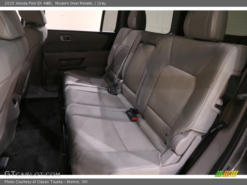 Modern Steel Metallic / Gray 2015 Honda Pilot EX 4WD