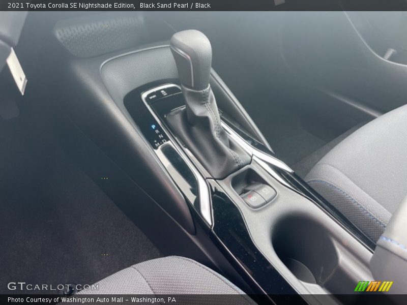 Black Sand Pearl / Black 2021 Toyota Corolla SE Nightshade Edition