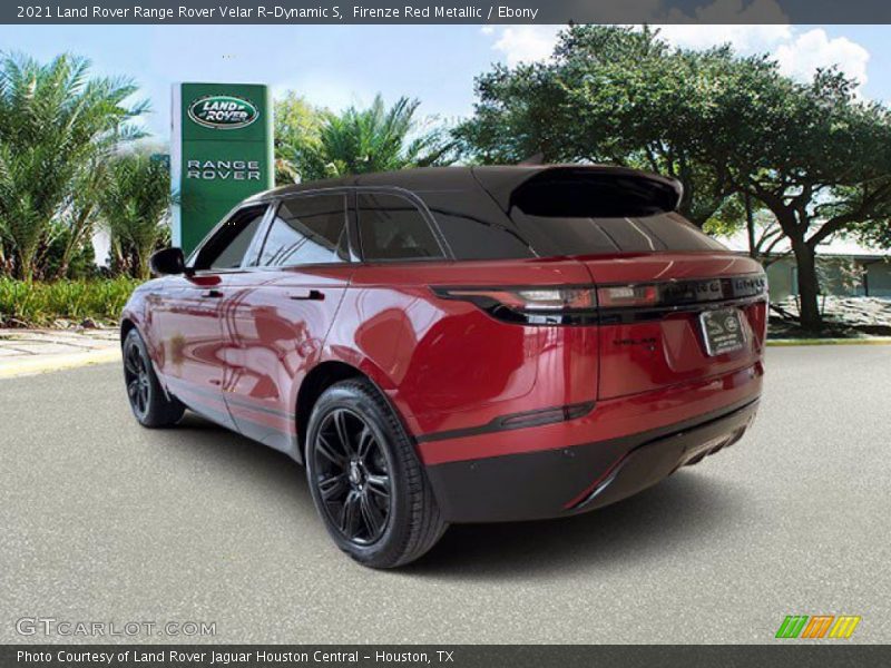Firenze Red Metallic / Ebony 2021 Land Rover Range Rover Velar R-Dynamic S