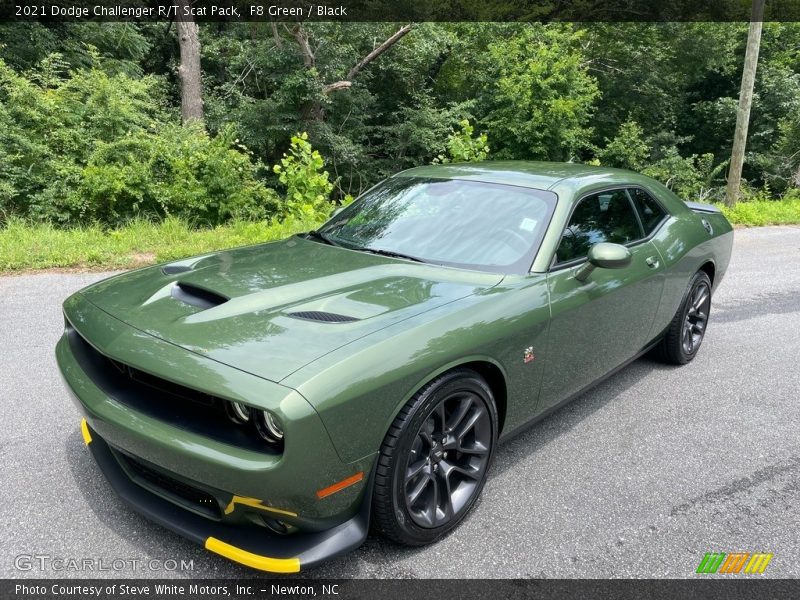 F8 Green / Black 2021 Dodge Challenger R/T Scat Pack