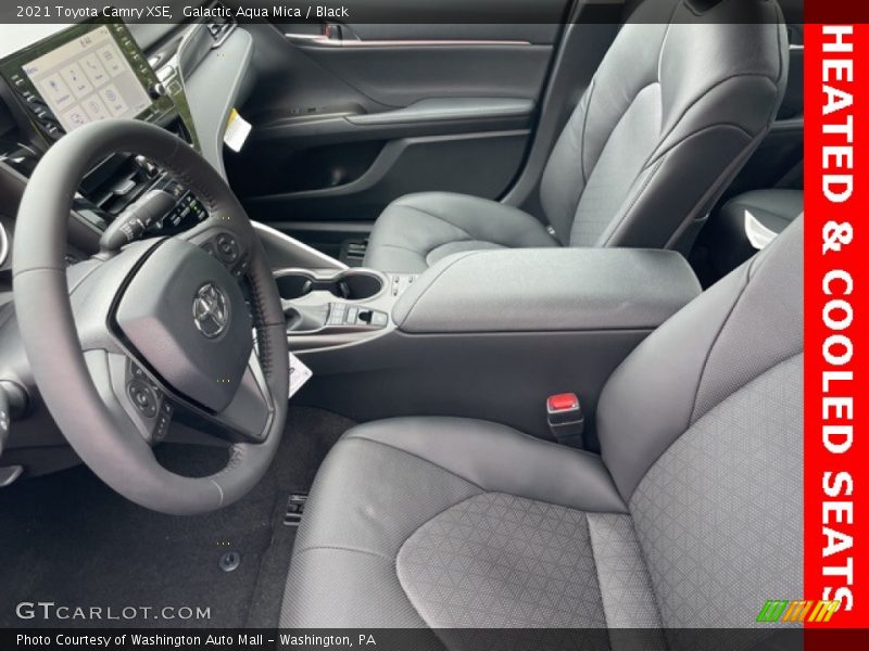 Galactic Aqua Mica / Black 2021 Toyota Camry XSE