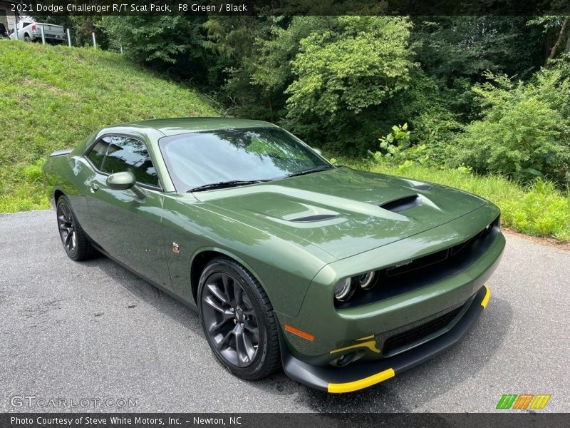 Front 3/4 View of 2021 Challenger R/T Scat Pack