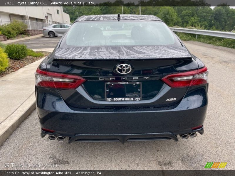 Galactic Aqua Mica / Black 2021 Toyota Camry XSE